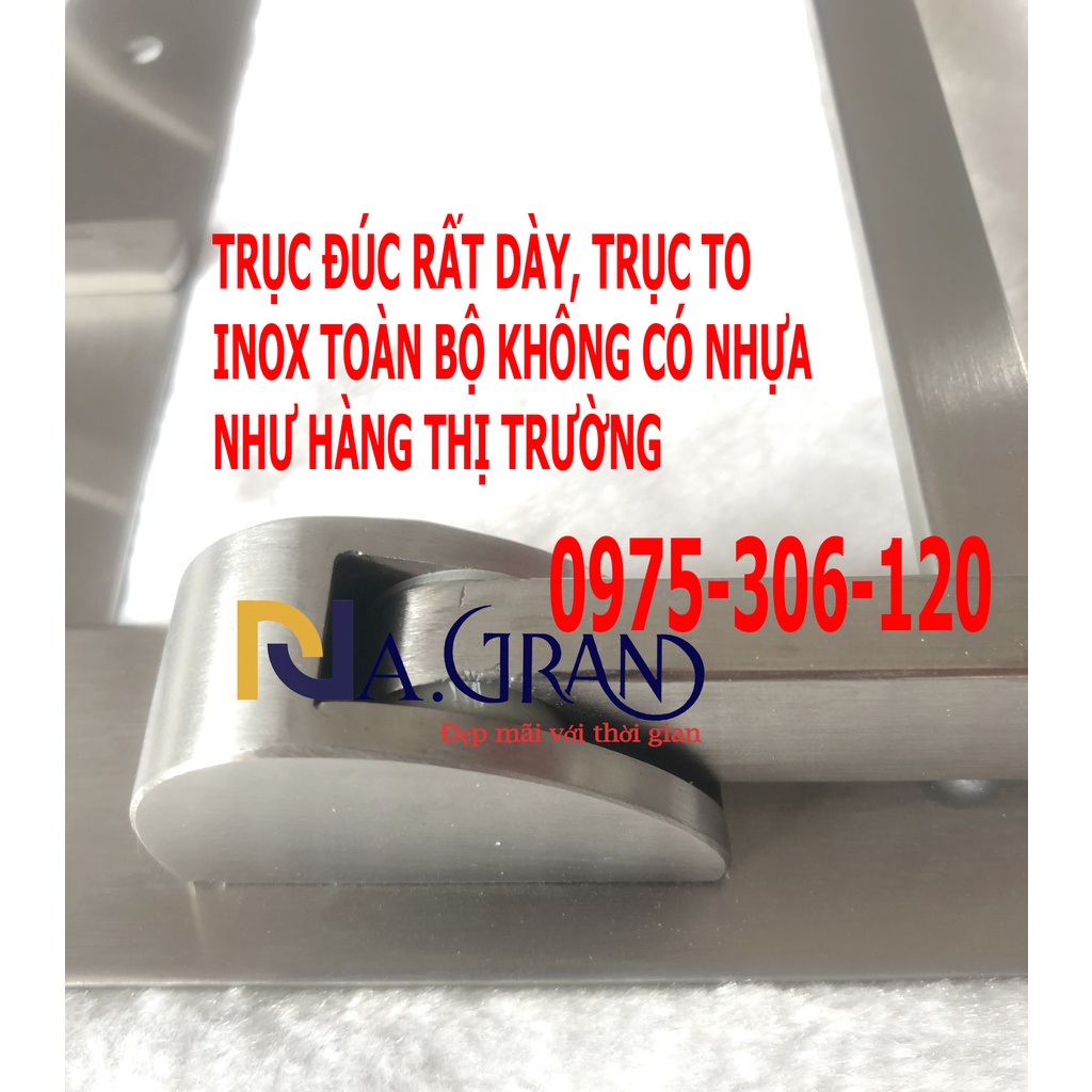 [GẬP LÊN GẬP XUỐNG ĐƯỢC TRỤC ĐÚC] Thanh Treo Khăn Gắn Tường Bằng inox 304 Cao Cấp MKT5 sáng bóng chống han gỉ
