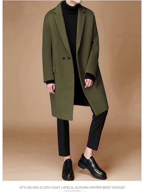 Áo Dạ Nam Hàn Quốc cao cấp nhập khẩu