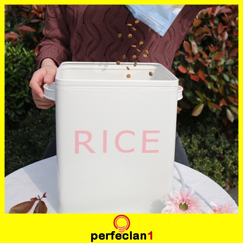 Hộp Thiếc Đựng Đồ Chơi / Gạo / Đồ Chơi Cho Thú Cưng