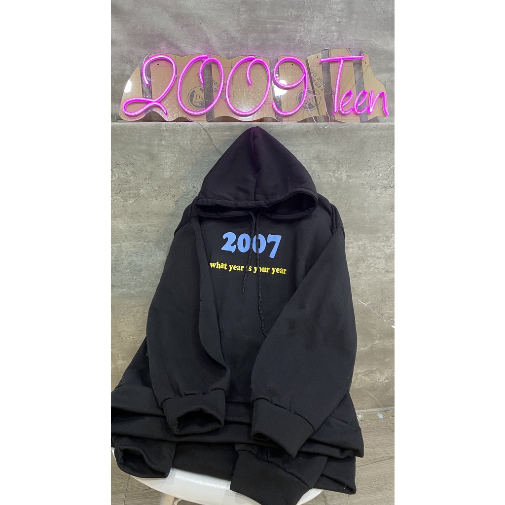 Áo hoodies in NĂM SINH cho các GenZ
