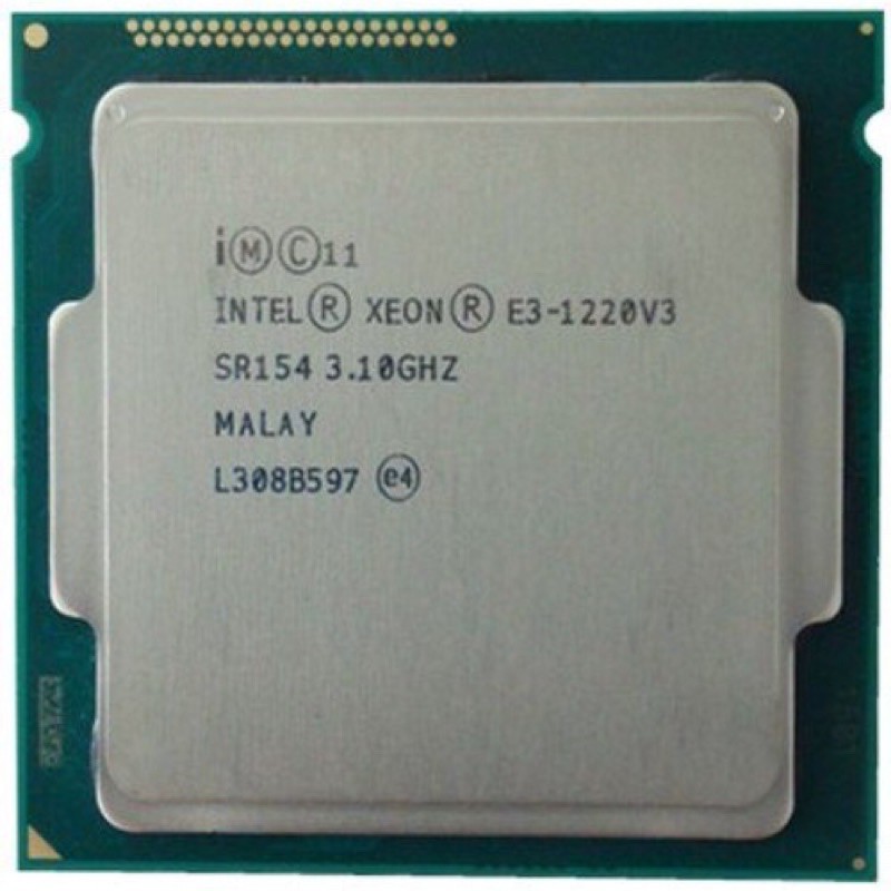 Bộ Vi Xử Lý CPU Xeon E3 1220 v3 ( ~ i5 4570 ) cho H81, B85 Socket 1150 ( 2nd )