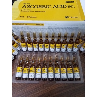 Hộp 50 ống vitamin c Huons Hàn Quốc