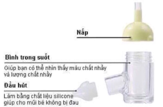 Hút Mũi Richell Chính Hãng Nhập Khẩu Nhật Bản