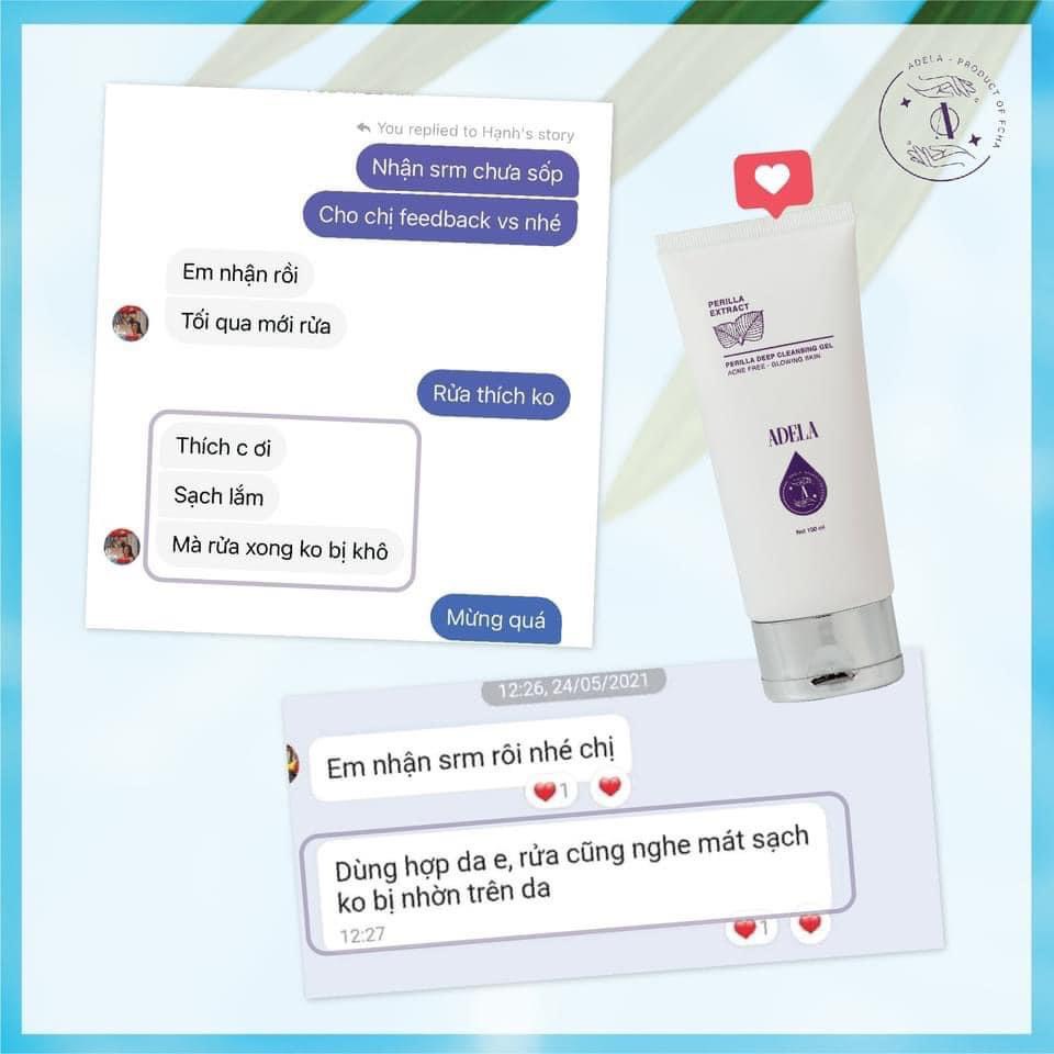 (TẶNG KÈM TONER LÁ TÍA TÔ 30ML)SỮA RỬA MẶT TÍA TÔ SẠCH SÂU MÁT LẠNH THÔNG THOÁNG | BigBuy360 - bigbuy360.vn