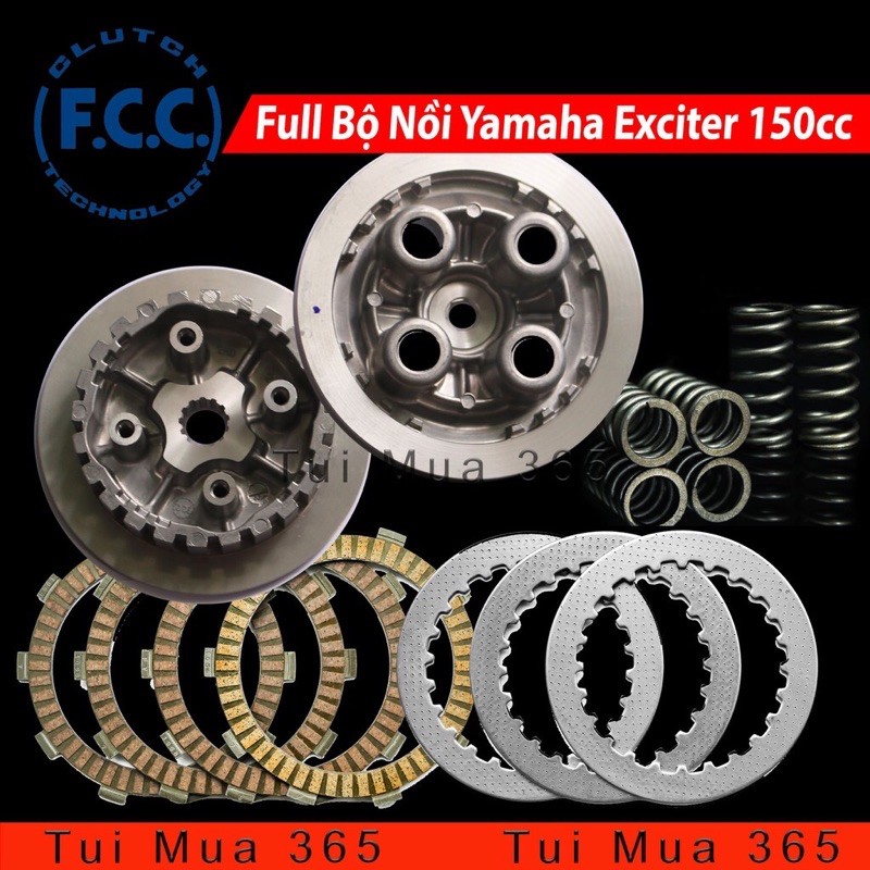 Full bộ nồi Ex 150 ZIN FCC