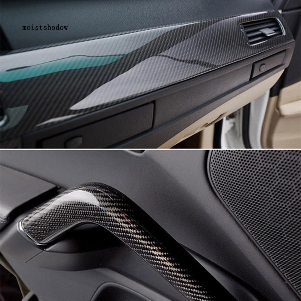 Decal PVC carbon 5D chống thấm dán thân xe hơi trang trí