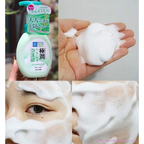 Sữa Rửa Mặt Tạo Bọt Hada-Labo  Gokujyun Foaming Cleanser