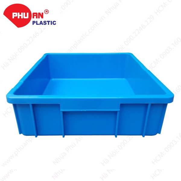 Thùng nhựa B9 Nhựa Phú An - Kt 495 x 395 x 125 mm