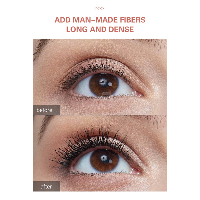 Mascara Chống Thấm Nước Không Nhòe Chuốt Cong Và Dài Mi JP6