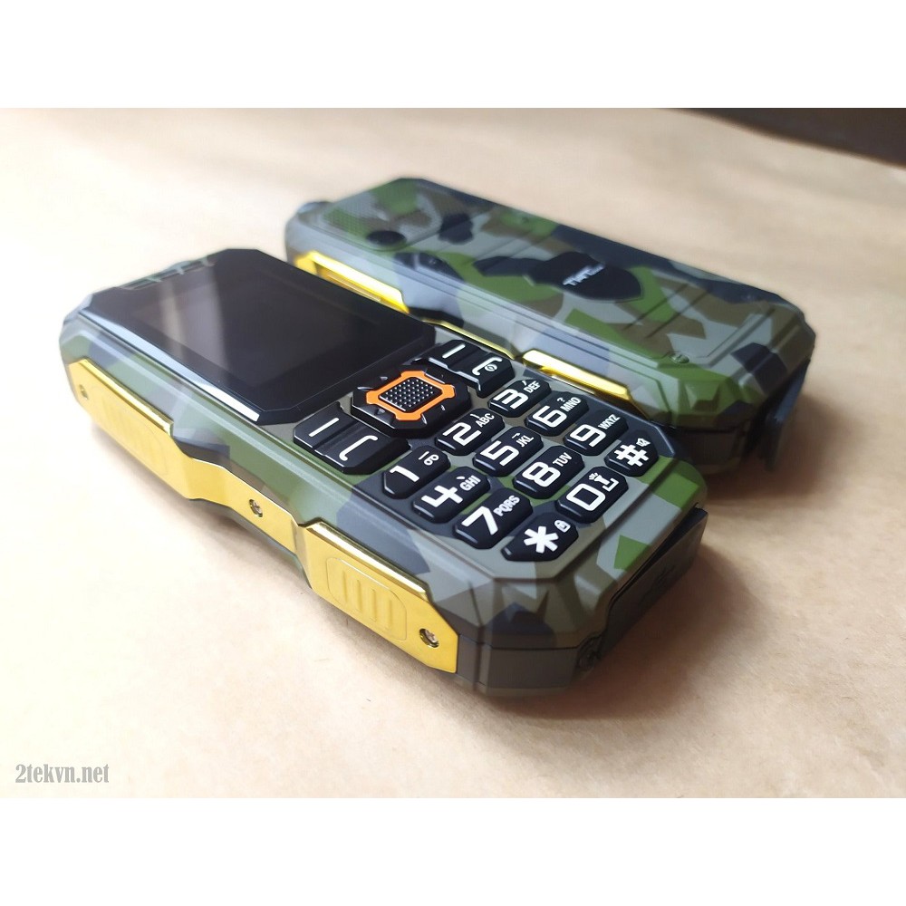 Điện thoại 2 sim landrover S2 chống nước pin khủng giá rẻ