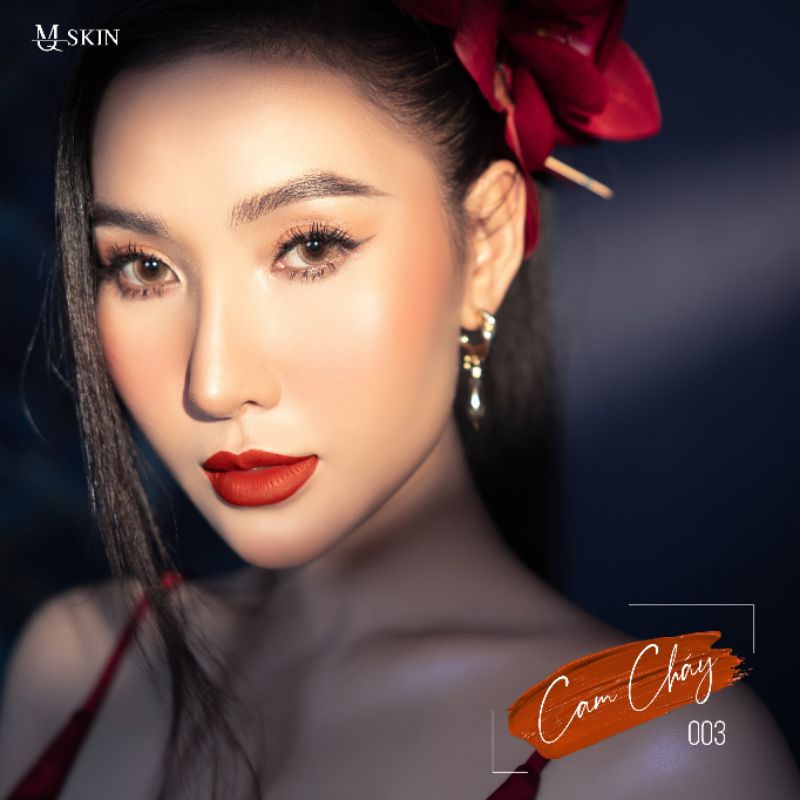 MQ SKIN Son kem lì tự chọn 5 Màu HOT- MQ SKIN Romantic Velvet Tint