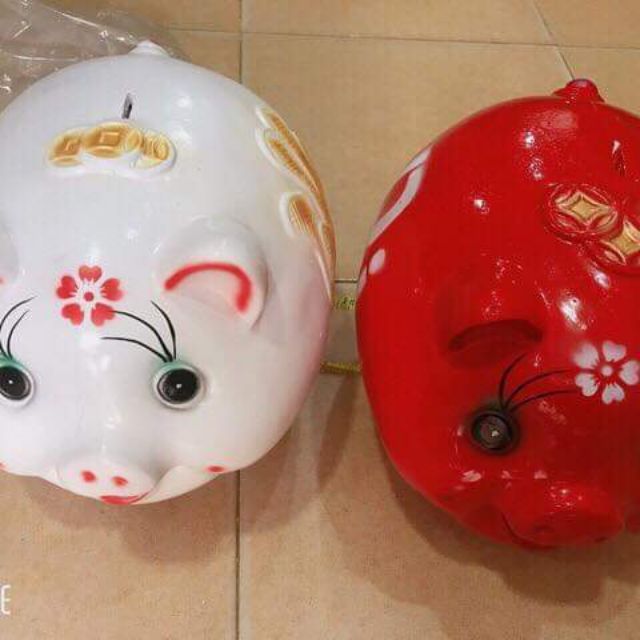Lợn đất mẫu mã đẹp mỗi nhà nên có 1 chú lợn đất để dành dụm tiết kiệm trong gia đình để cuối năm hay có thể có lúc rất c