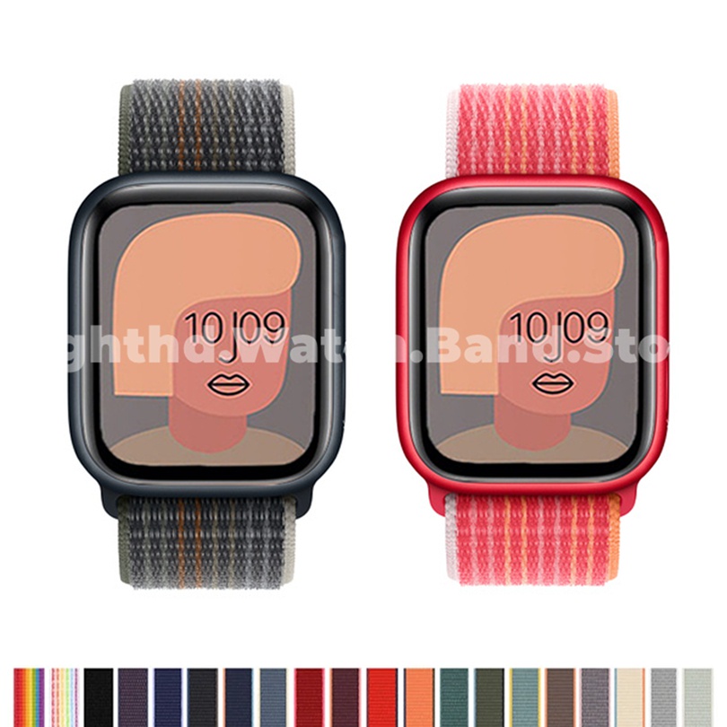 Dây Nylon Cho ĐồNg Hồ Thông Minh Ultra 8 7 6 SE 5 4 3 2 1 Size 45mm 41mm 44mm 42mm 40mm 38mm