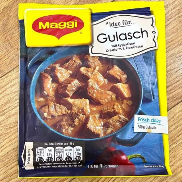 Hàng Đức Sét 3 Gia vị bò sốt vang Maggi, Knorr