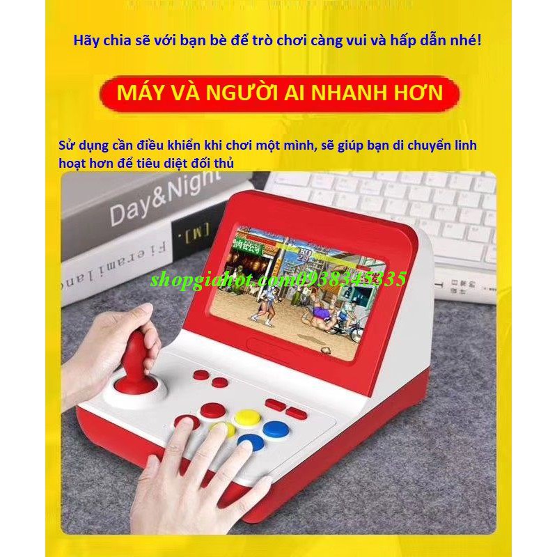 Máy chơi game ARCADE mini di động tích hợp 8.000 trò chơi nổi tiếng một thời