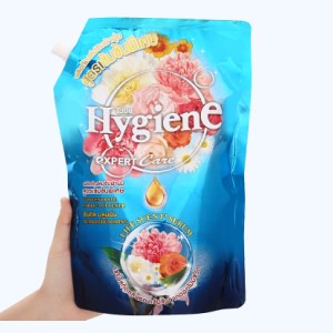 Nước xả vải Hygiene loại túi 1300ml có vòi Thái Lan loại đậm đặc