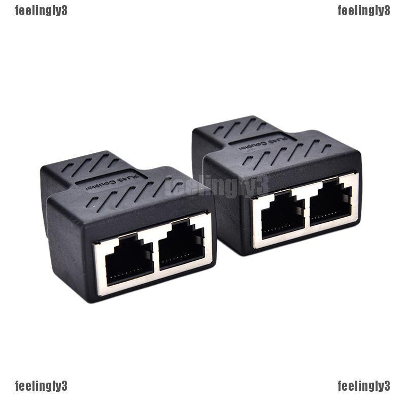 ❤Ada❤ Bộ Chia Mạng Lan RJ45 2