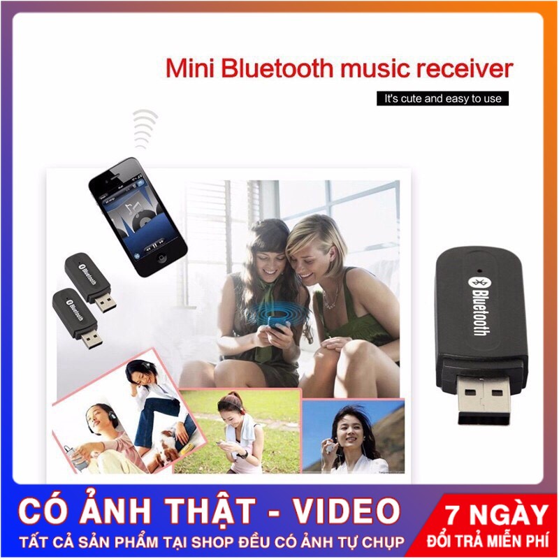 USB Bluetooth Biến Loa Thường Thành Loa Bluetooth