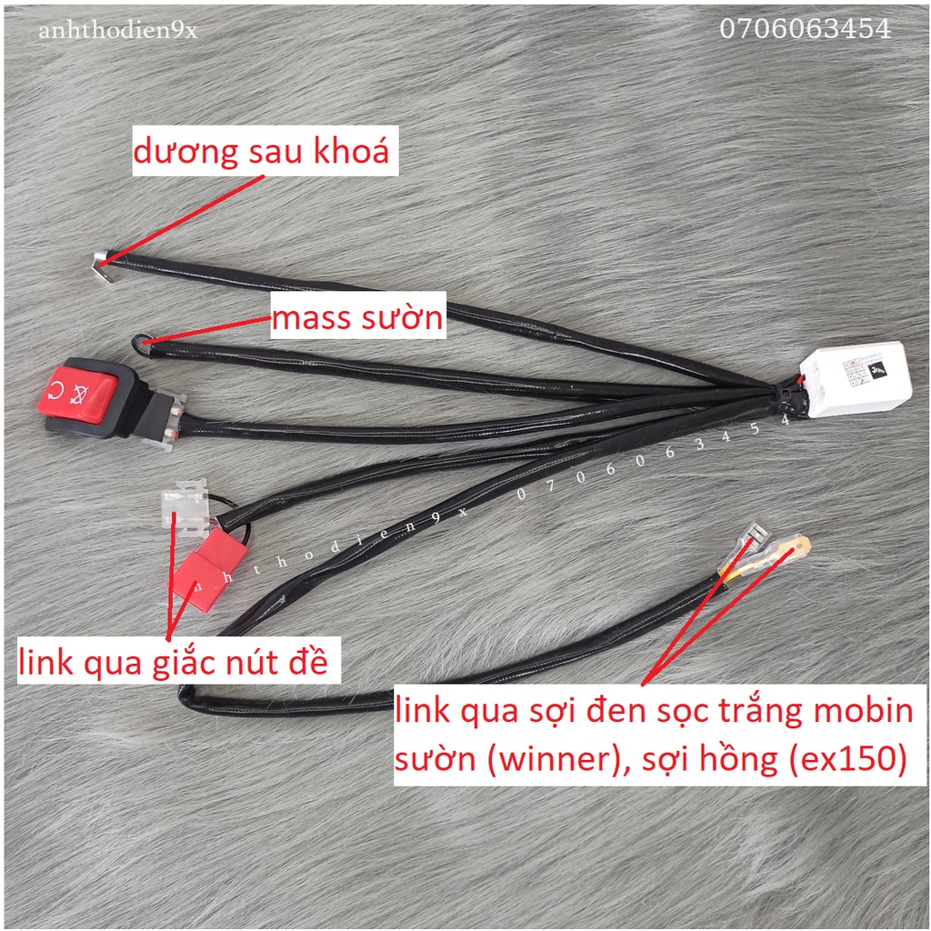 🎉Freeship Extra🎉 Mạch Tắt Máy Tạm Thời V1 Lắp Mọi Dòng Xe