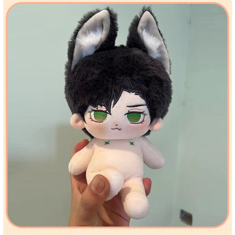 Doll không thuộc tính có tai và đuôi 20cm - Búp bê không thuộc tính 20cm có xương