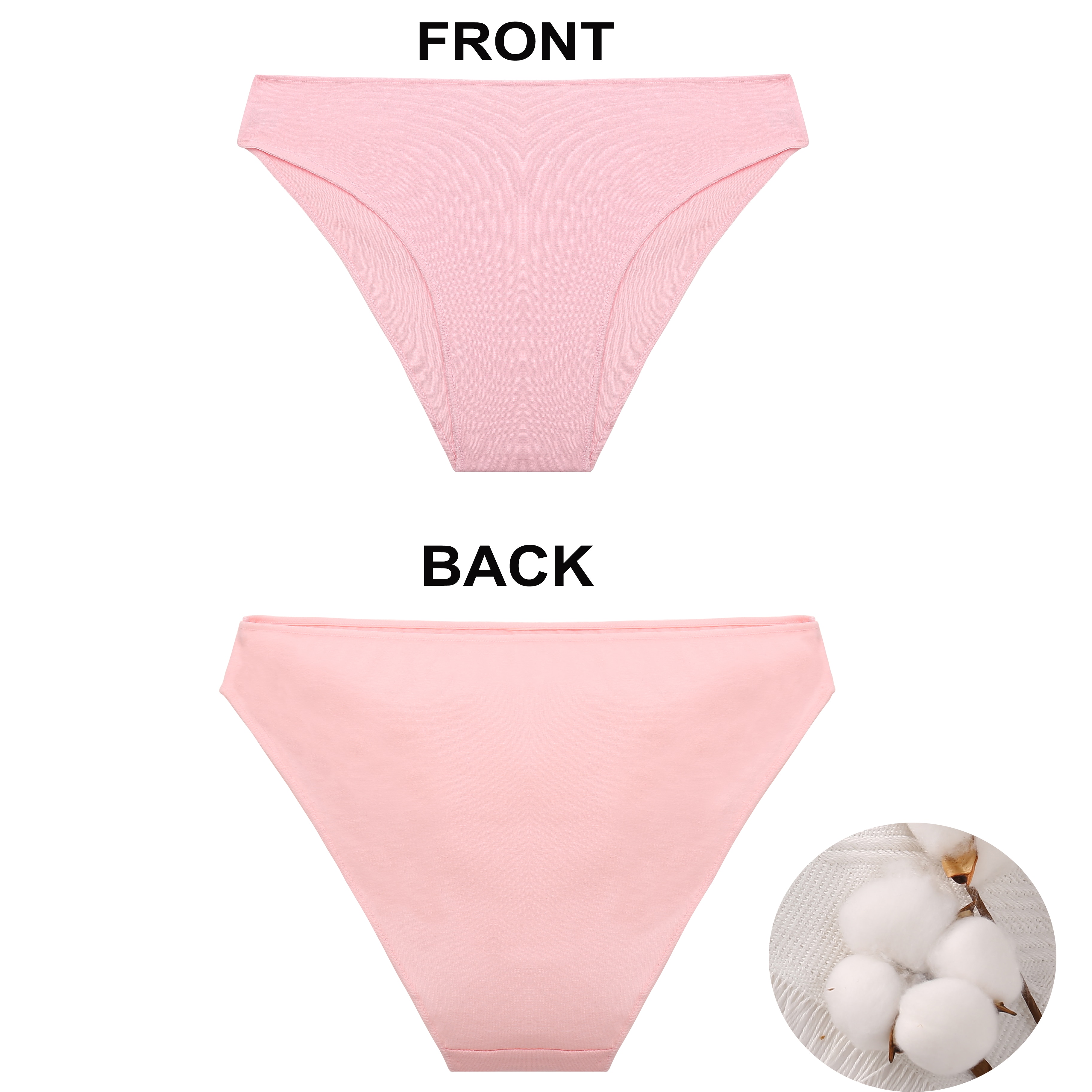  Set Quần Lót FINETOO Vải Cotton Bảy Màu Trơn M-XXL Thời Trang Cho Nữ | BigBuy360 - bigbuy360.vn