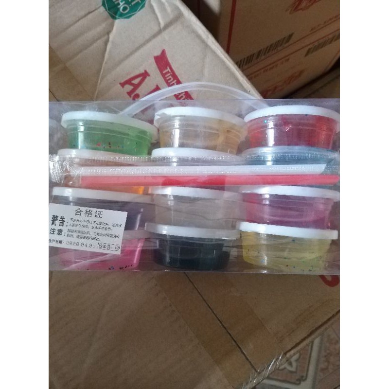 chất nhờn slime 12 hũ