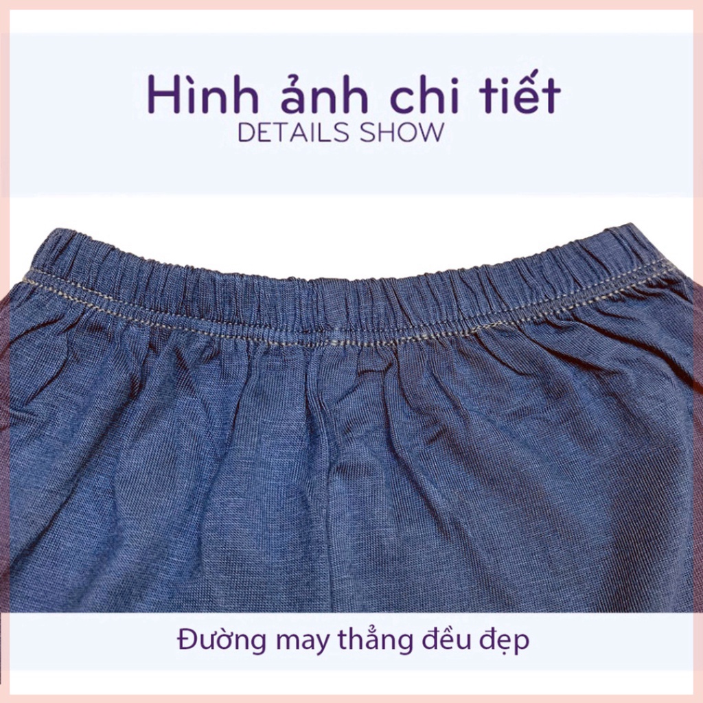 Bộ dài tay cho bé trai và bé gái LILIKIDS chất thun lạnh trơn cho bé cho bé từ 8-18kg