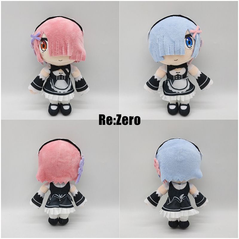 Thú Nhồi Bông Handmade Rezero Ram Rem Độc Đáo