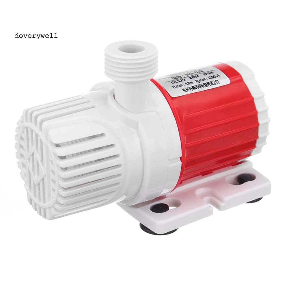 Máy Bơm Nước Dc 12v 1100l / H Max 5m Cho Hồ Cá