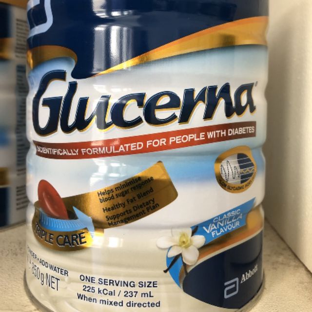 [Date T11/2022] Sữa Glucerna 850g của Úc hương Vanilla