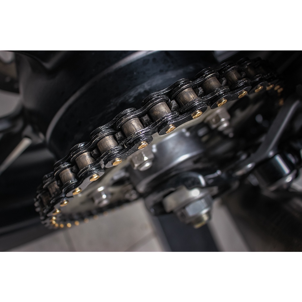 Sên moto DID 525V11-120ZB X-Ring (400-900CC) (lá đen chốt vàng)