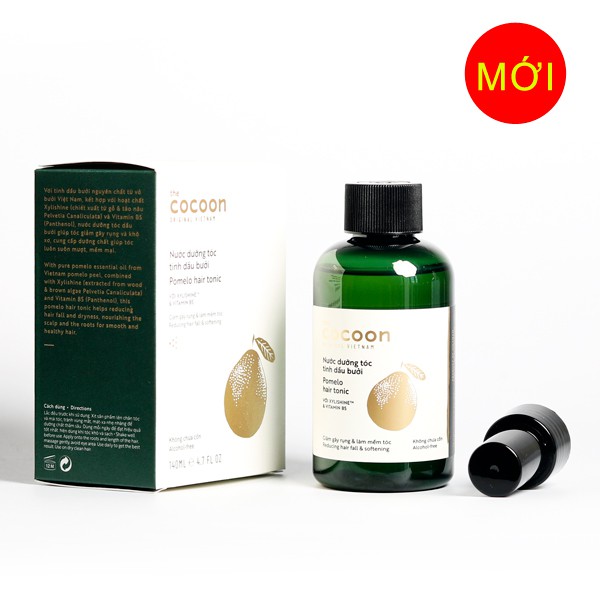Nước dưỡng tóc tinh dầu bưởi (pomelo hair tonic) Cocoon 140ml | BigBuy360 - bigbuy360.vn