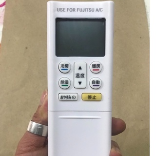 Điều khiển điều hoà Fujitsu chữ nhật (loại đủ nút) - vào được máy bãi -bh 3 tháng lỗi đổi mới