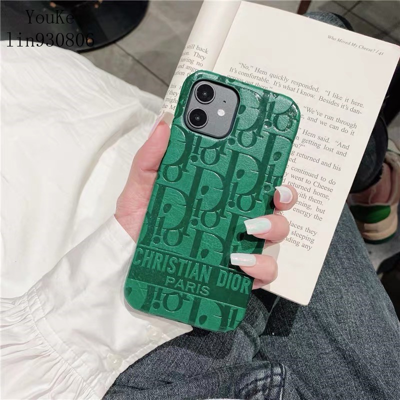 Ốp Điện Thoại Họa Tiết Dior Dập Nổi Cho Iphone 12 12 Mini 12 Pro Max 11 Se2 Xr Xs | BigBuy360 - bigbuy360.vn