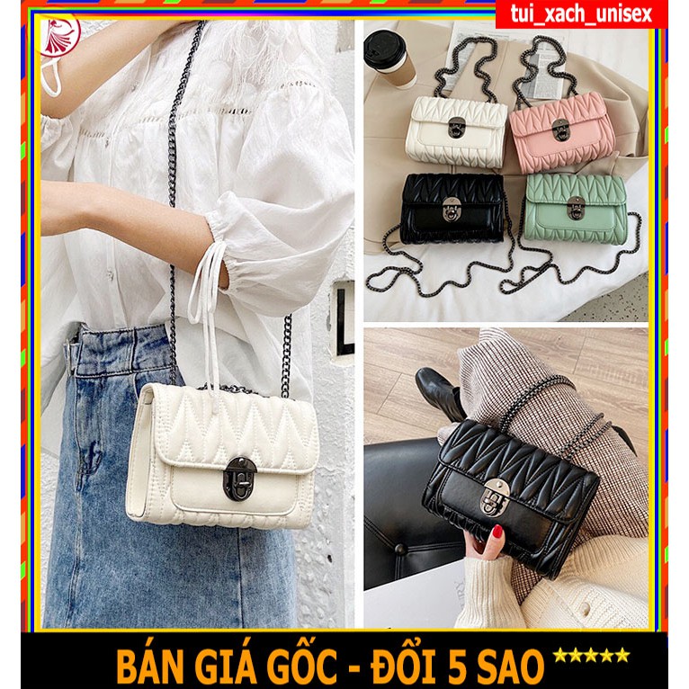 ❤️ GIÁ SỈ + ẢNH THẬT ❤️ TÚI XÁCH NỮ KHÓA XOAY TRẦN CHỈ ĐEO CHÉO VAI PHONG CÁCH HÀN QUỐC TRẺ TRUNG MÂU MỚI HÓT 2022