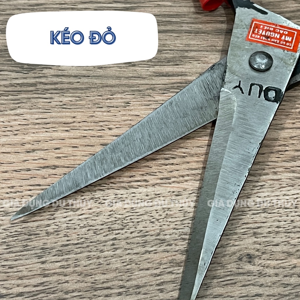 Kéo thép, kéo sắt cắt cá chuyên dụng lưỡi kéo siêu bén làm cá, mực, tôm, hải sản cực nhanh thương hiệu Thành Đô