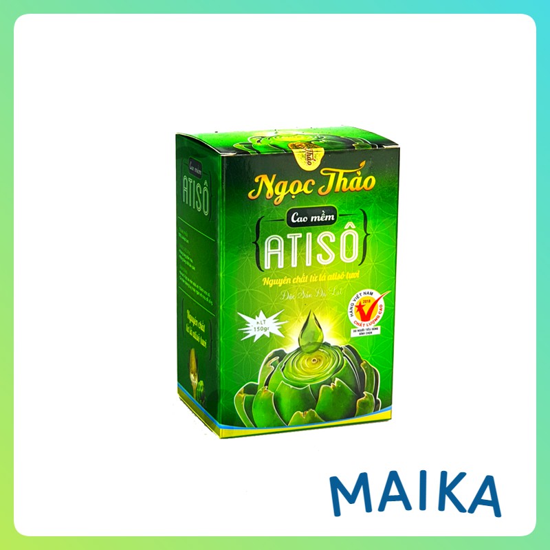 Hộp Cao Atiso lá tươi Ngọc Thảo (1 hũ thủy tinh x 150g) | 150gram