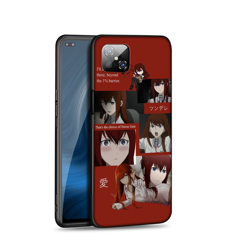 Ốp Điện Thoại Silicon Mềm Hình Anime Steins Gate Ns150 Cho Realme Narzo 20 X Xt X2 X50 X Lite X7 F17 Pro