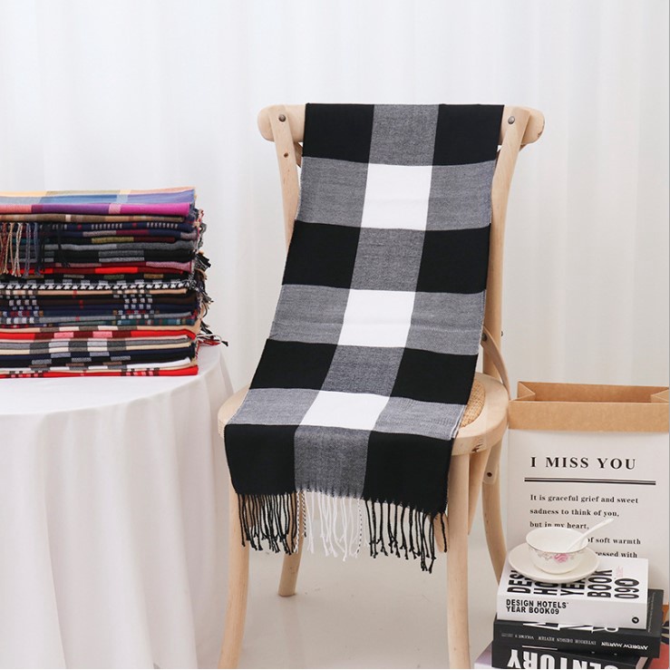 Khăn Choàng Cổ Cashmere Len Giữ Ấm Mùa Đông