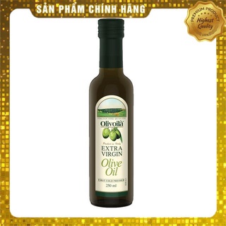 Dầu Oliu Olive nguyên chất Olivoila Extra Virgin 250ml