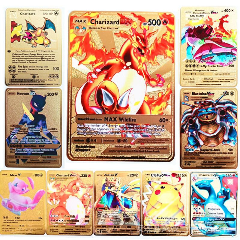 Bộ Sưu Tập Thẻ Pokemon Kim Loại 2023