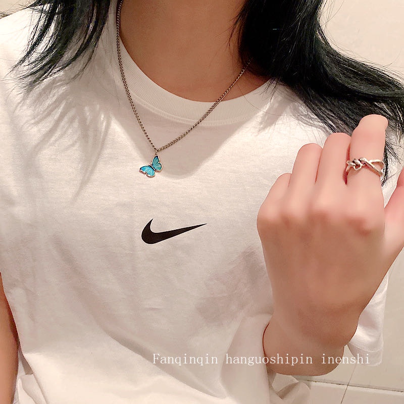 Vòng đeo tay/ dây chuyền mặt bướm phong cách Hàn Quốc thời trang dành cho nữ