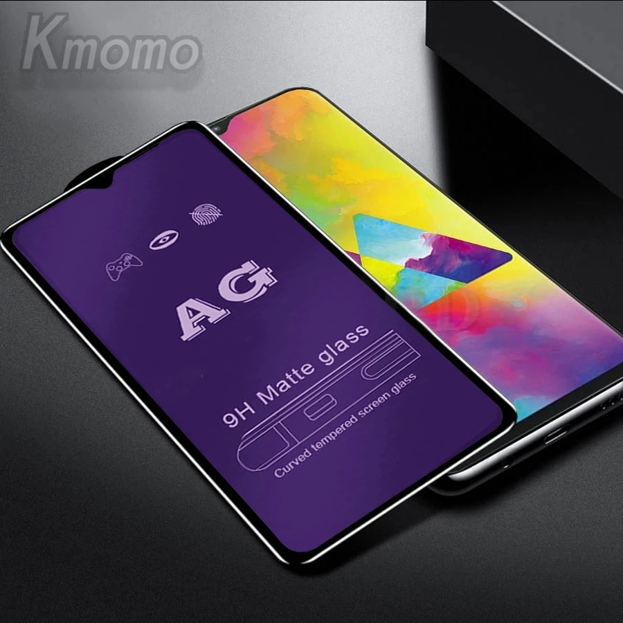 Bảo vệ mắt và chống dấu vân tay Samsung Galaxy A52s A22 5G A21s A02s A03s A72 A52 A42 A12 A31 M51 A20s A51 A71 A01 Core A11 M11 M31 A21s A10 A20 A30 A50 A70 A10s A20s A30s A50s A70s Phim bảo vệ kính cường lực mờ 9D có độ phủ đầy đủ