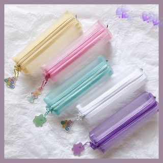 Túi Đựng Bút Ba Chiều Sức Chứa Lớn Màu Kẹo Hình Gấu Hàn Quốc ins Chính Hãng Cho Học Sinh