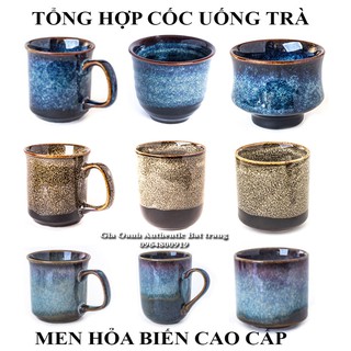 Cốc uống trà nhiều kiểu dáng OANH GIA AUTHENTIC BAT TRANG - Men hỏa biến cao cấp