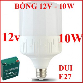 Bóng đèn led 12v 10W đui E27