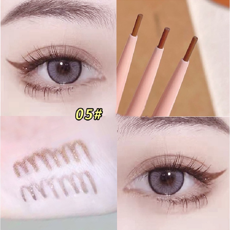 Bút kẻ mắt KAKASHOW dạng xoay tự động chống thấm nước lâu trôi nhanh khô không phai màu chất lượng cao