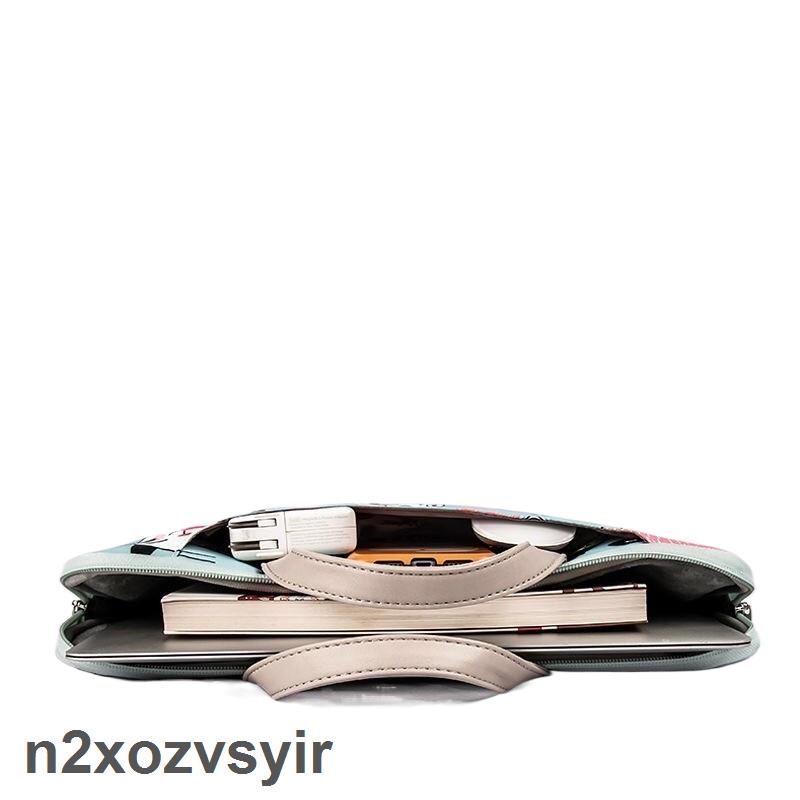 BÁN SỈ Túi Đựng Laptop Xách Tay 13.3 14.1 15.6 inch In Hình Mèo Dễ Thương