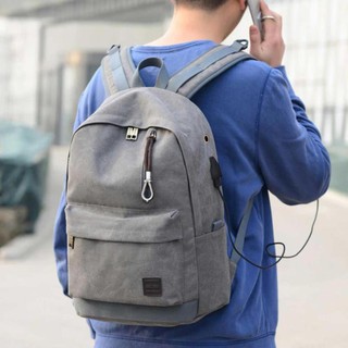 Balo nam thời trang, balo vải Canvas bền đẹp