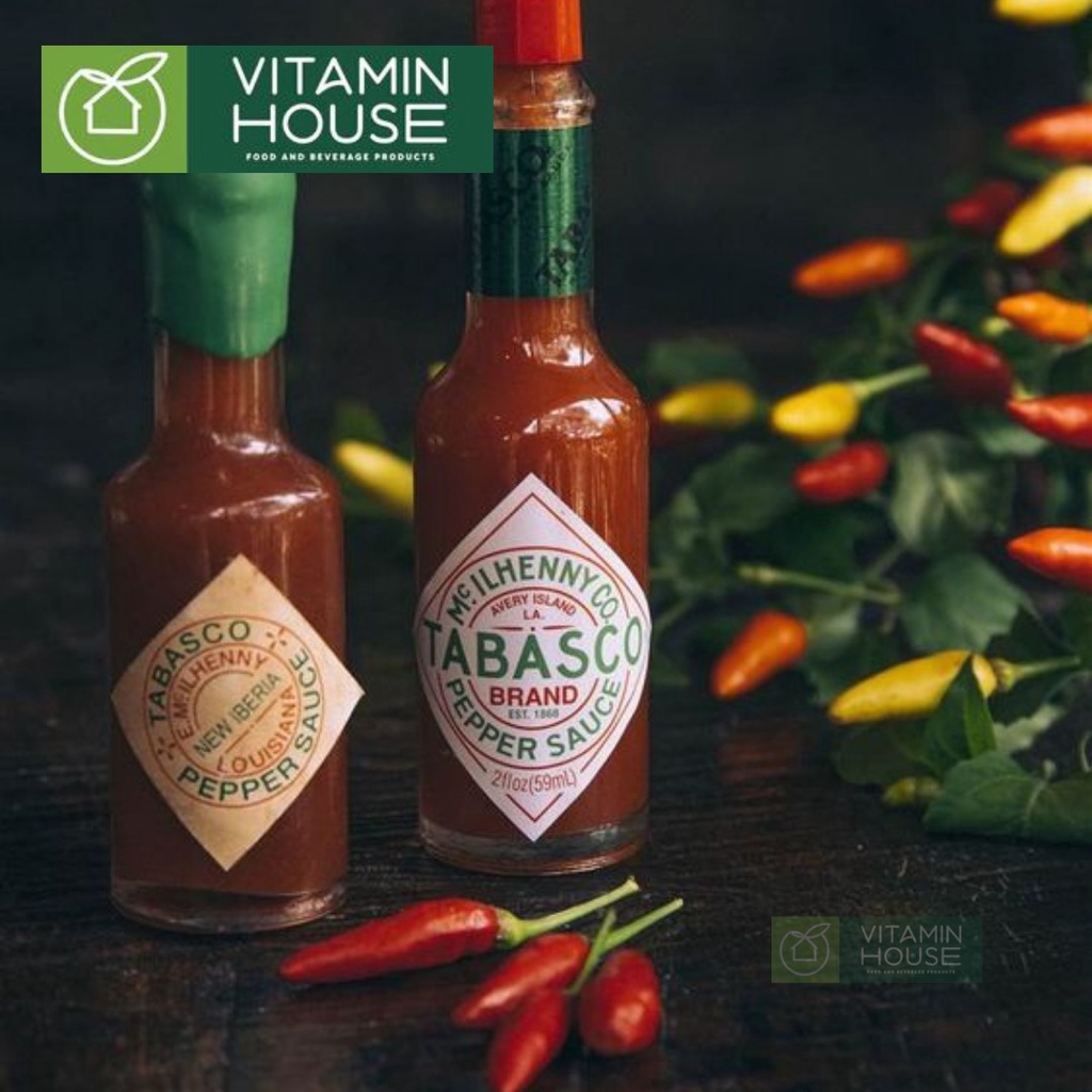 Sốt ớt đỏ Tabasco 60ml -0018